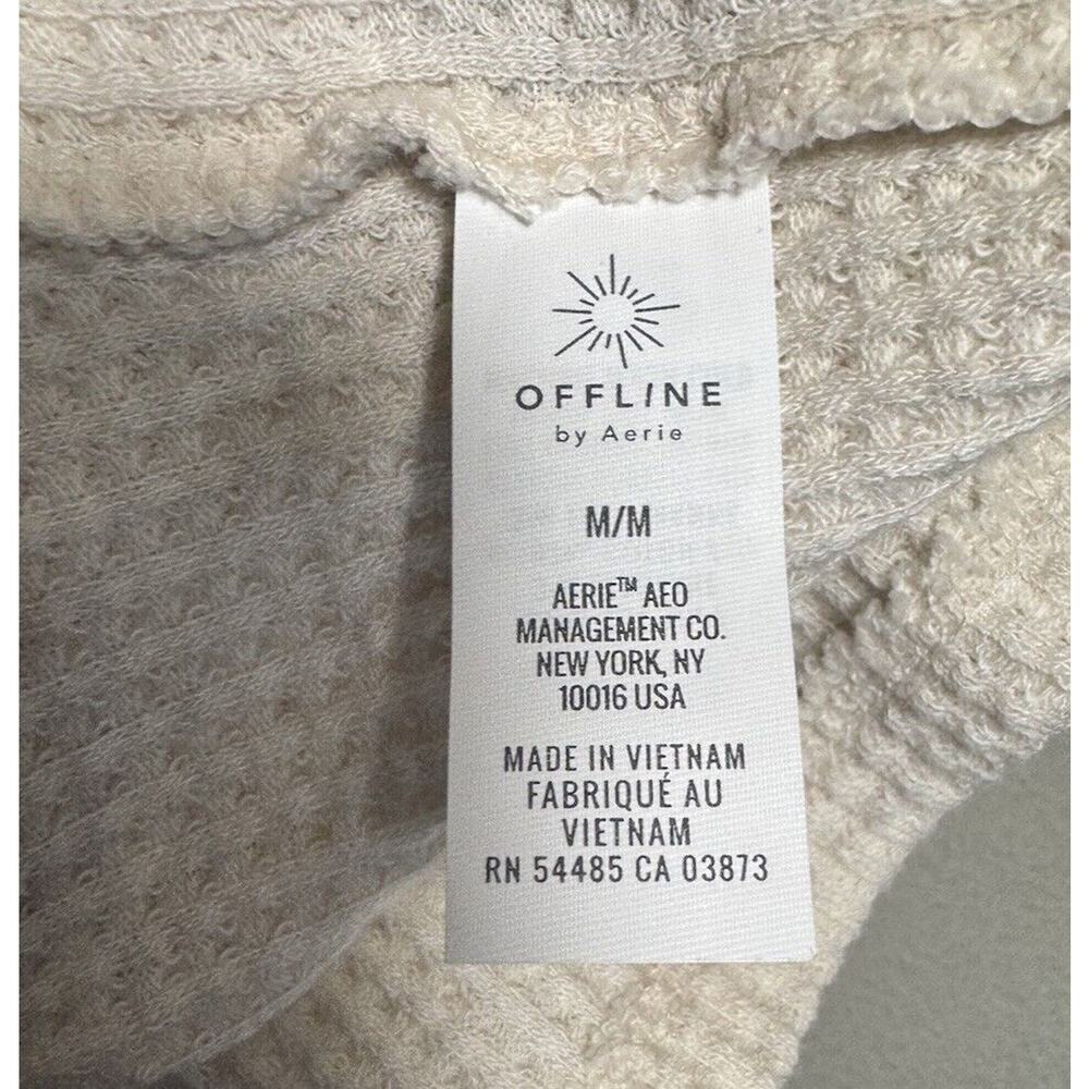 OFFLINE BY AERIE Womens Wow Waffle Knit Chihuahua Crop Tank Top, Size M, NEW - Picture 9 of 12